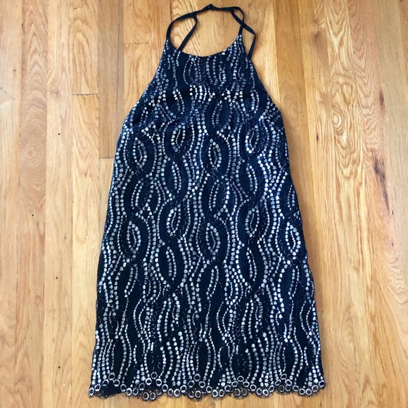 Aqua Dresses & Skirts - Aqua black dress